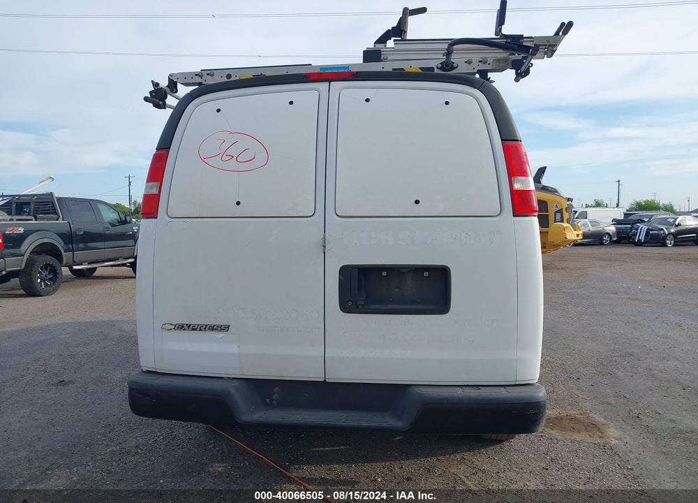 2019 CHEVROLET EXPRESS 2500 WORK VAN VIN: 1GCWGAFP6K1357955