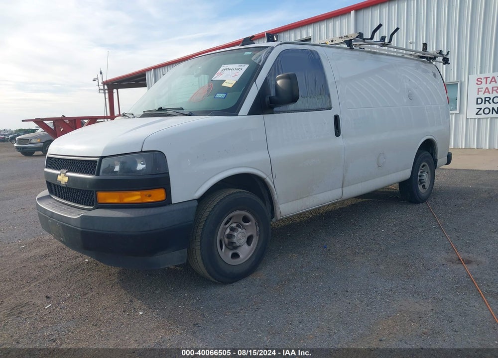 2019 CHEVROLET EXPRESS 2500 WORK VAN VIN: 1GCWGAFP6K1357955