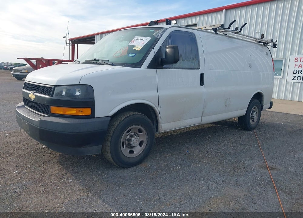 2019 CHEVROLET EXPRESS 2500 WORK VAN VIN: 1GCWGAFP6K1357955