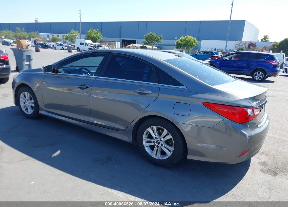 2014 HYUNDAI SONATA GLS VIN: 5NPEB4AC7EH933503