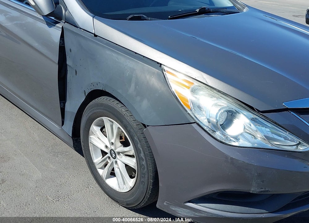 2014 HYUNDAI SONATA GLS VIN: 5NPEB4AC7EH933503