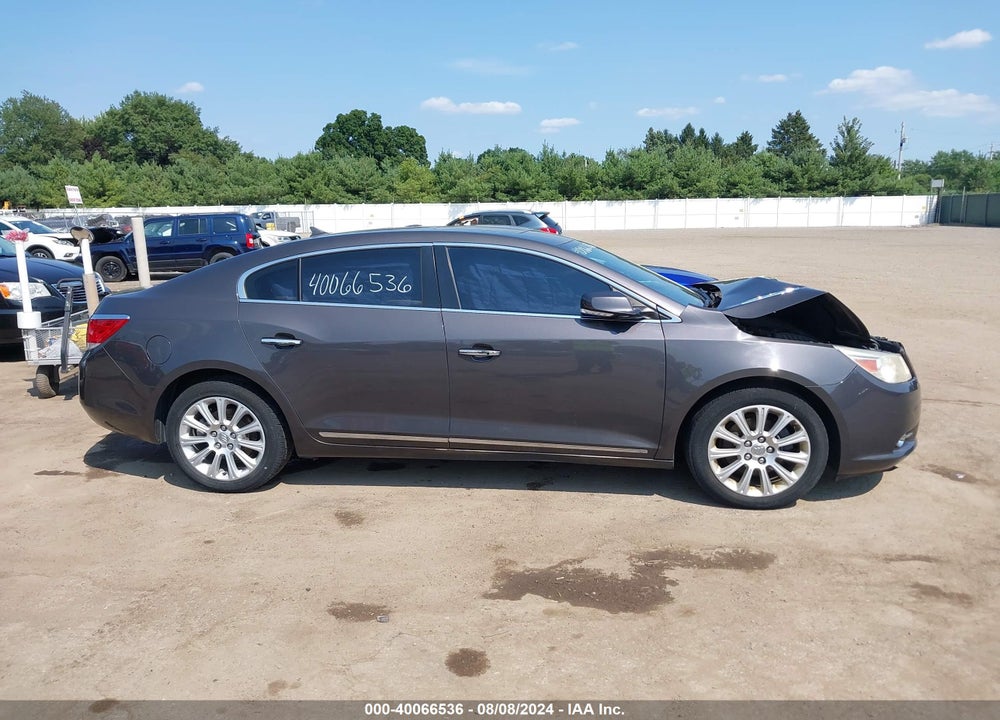 2013 BUICK LACROSSE LEATHER GROUP VIN: 1G4GC5E35DF238804