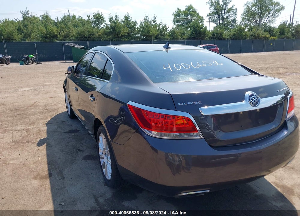 2013 BUICK LACROSSE LEATHER GROUP VIN: 1G4GC5E35DF238804