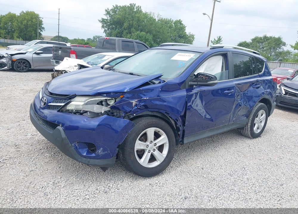 2014 TOYOTA RAV4 XLE VIN: 2T3WFREV3EW117334