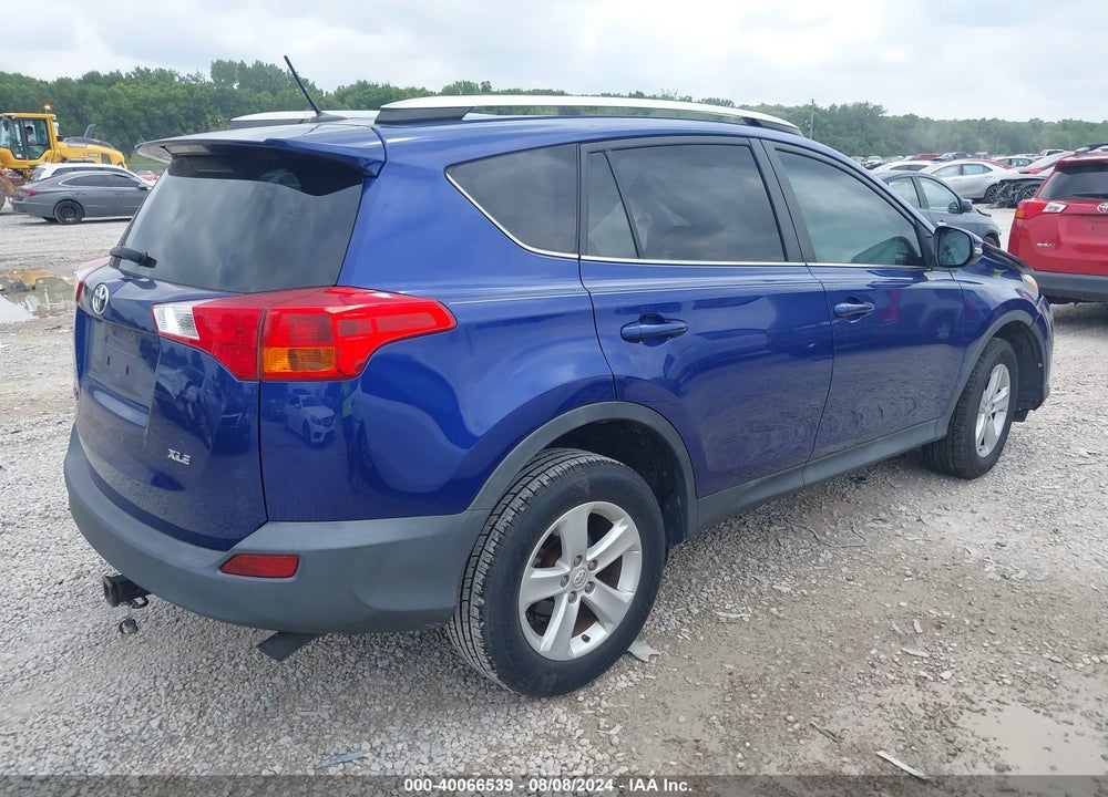2014 TOYOTA RAV4 XLE VIN: 2T3WFREV3EW117334