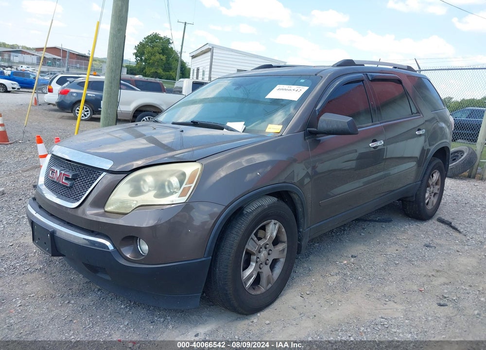 2012 GMC ACADIA SLE VIN: 1GKKRPED8CJ290476