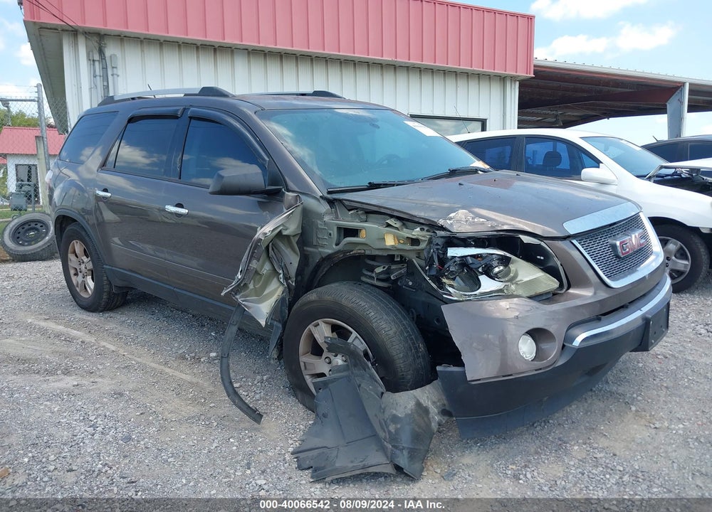 2012 GMC ACADIA SLE VIN: 1GKKRPED8CJ290476