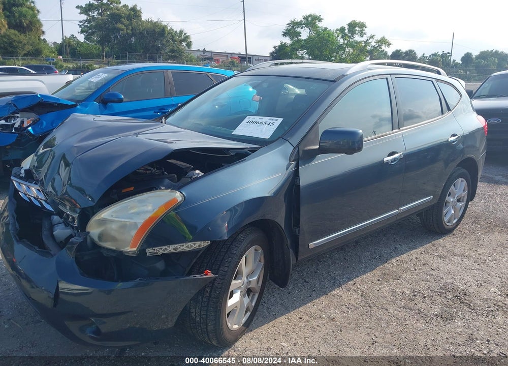 2013 NISSAN ROGUE SV W/SL PKG VIN: JN8AS5MT2DW016532