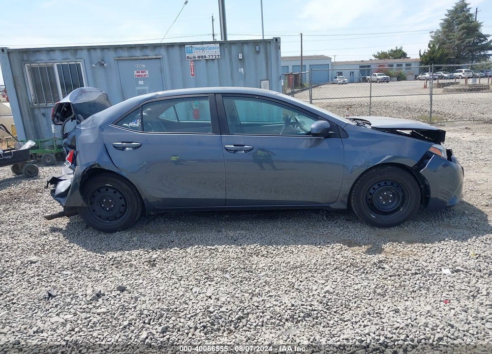 2015 TOYOTA COROLLA LE VIN: 2T1BURHE3FC324107