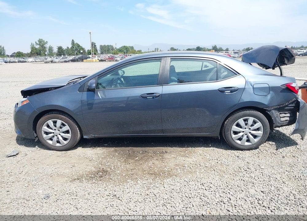2015 TOYOTA COROLLA LE VIN: 2T1BURHE3FC324107