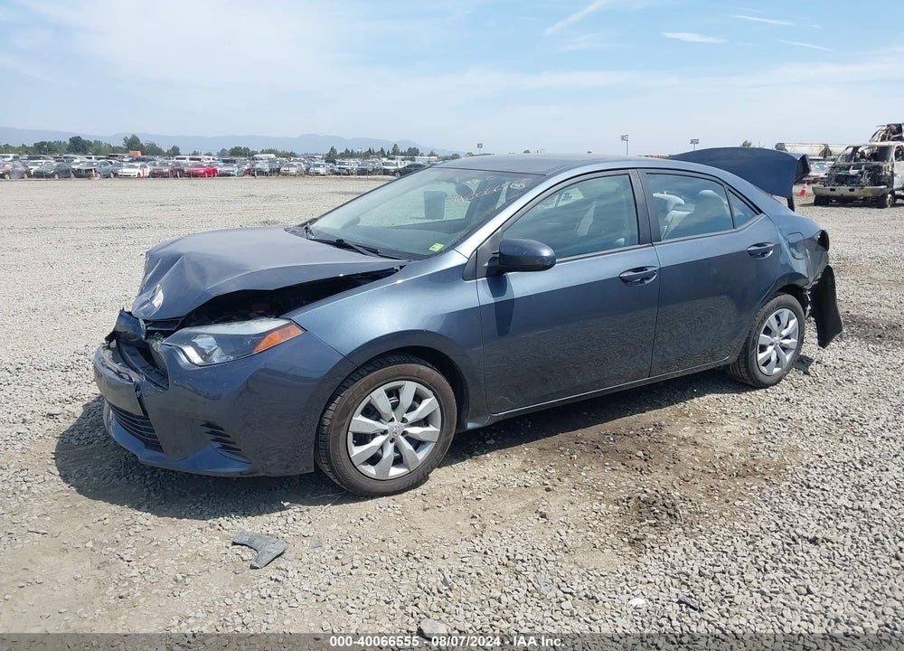 2015 TOYOTA COROLLA LE VIN: 2T1BURHE3FC324107