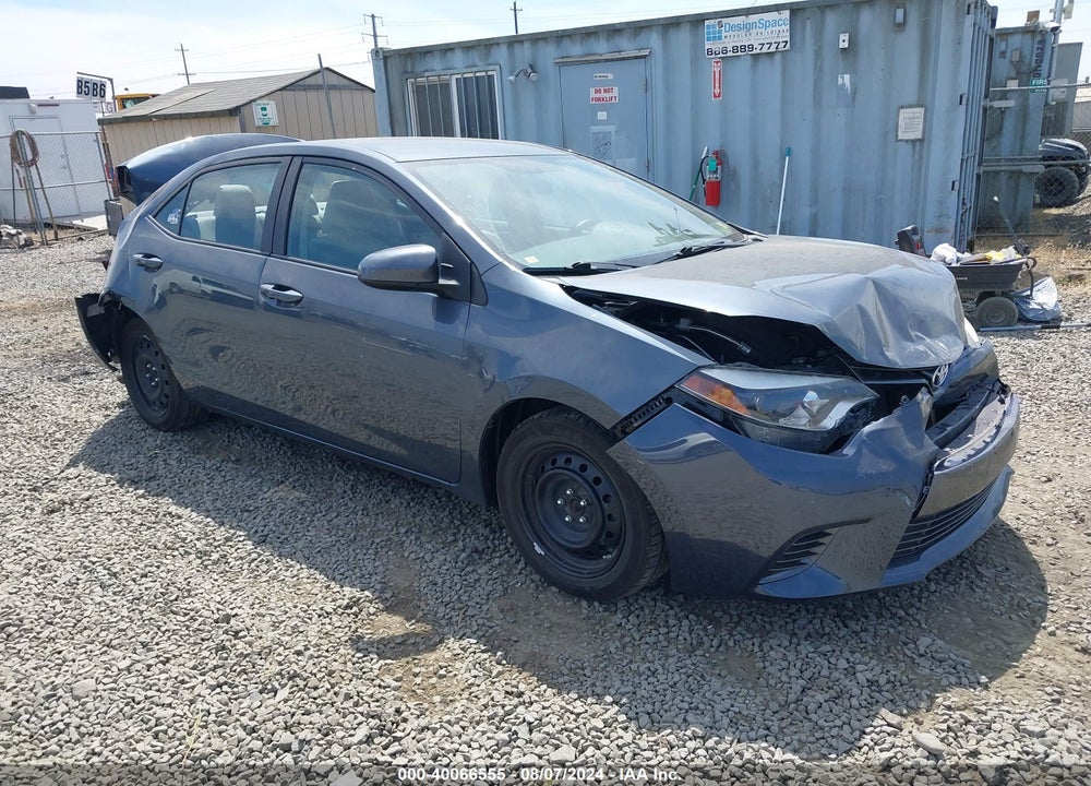 2015 TOYOTA COROLLA LE VIN: 2T1BURHE3FC324107