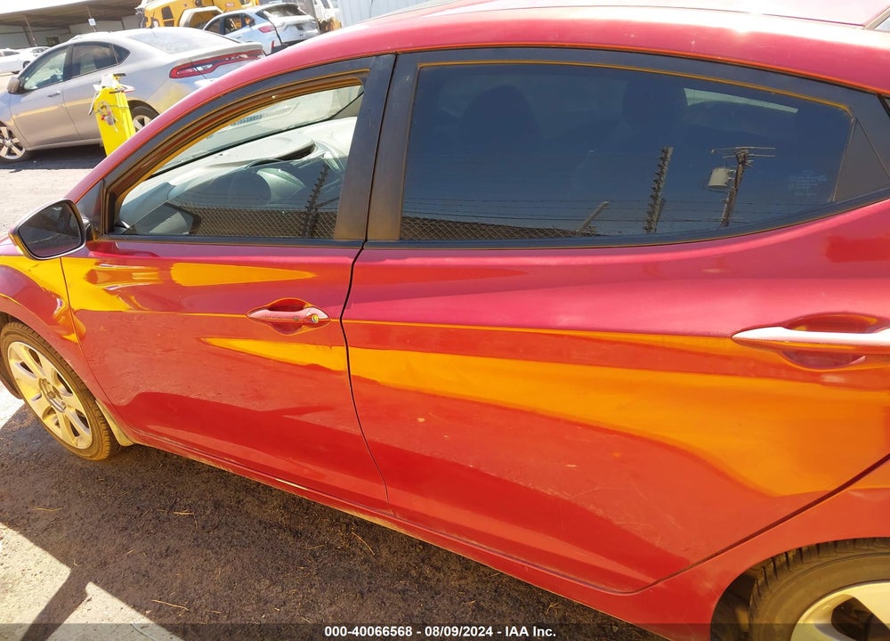 2013 HYUNDAI ELANTRA LIMITED VIN: KMHDH4AE9DU572352