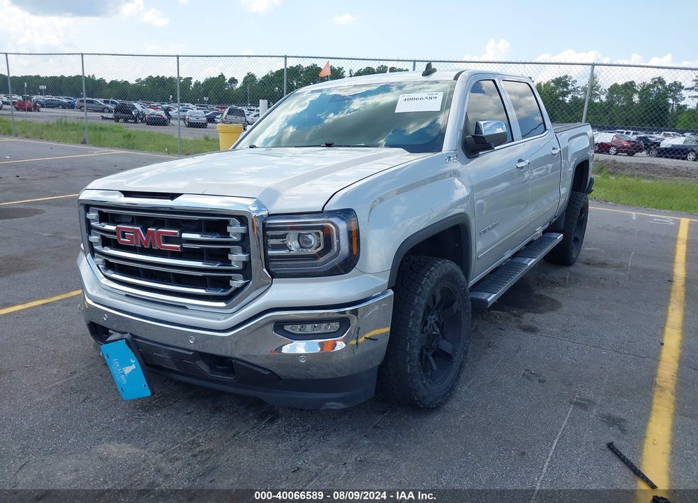 2018 GMC SIERRA 1500 SLT VIN: 3GTU2NECXJG196666