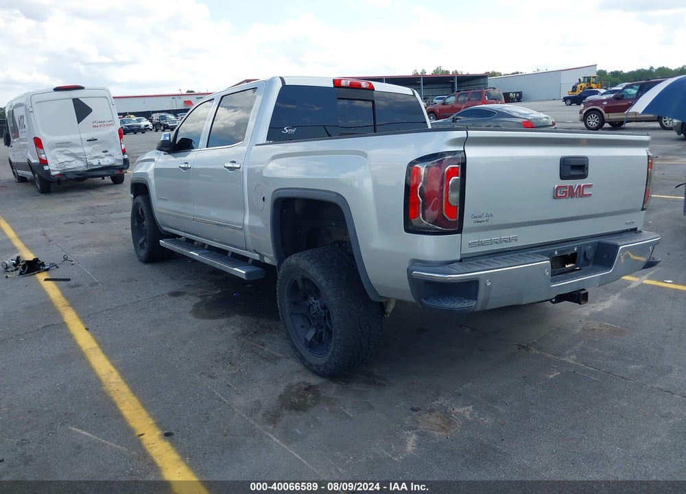 2018 GMC SIERRA 1500 SLT VIN: 3GTU2NECXJG196666