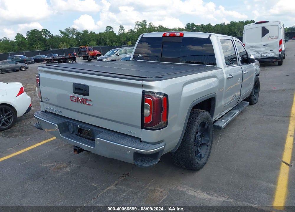 2018 GMC SIERRA 1500 SLT VIN: 3GTU2NECXJG196666