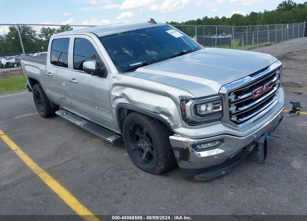 2018 GMC SIERRA 1500 SLT VIN: 3GTU2NECXJG196666