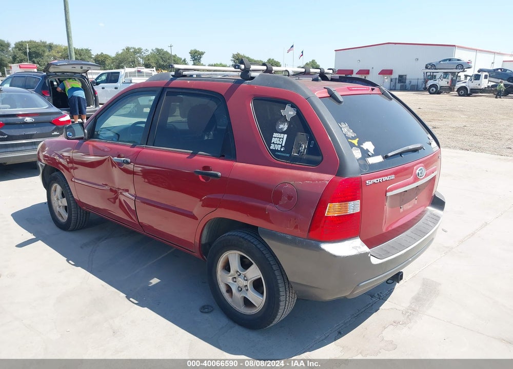 2007 KIA SPORTAGE LX VIN: KNDJF724877405875