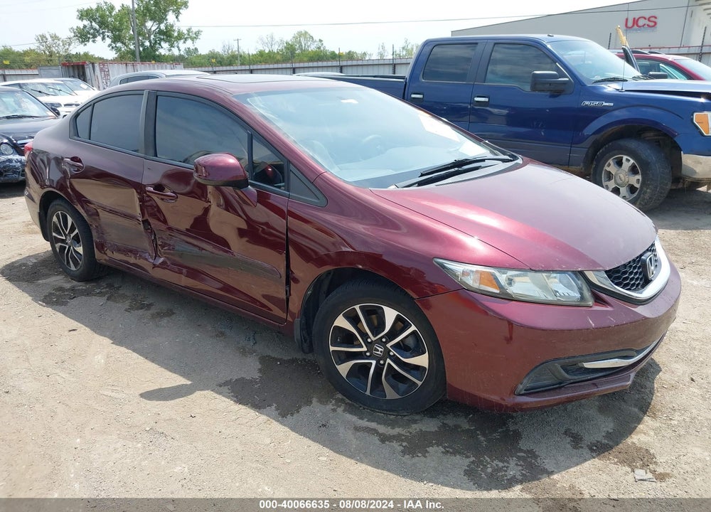 2013 HONDA CIVIC EX VIN: 2HGFB2F87DH516856