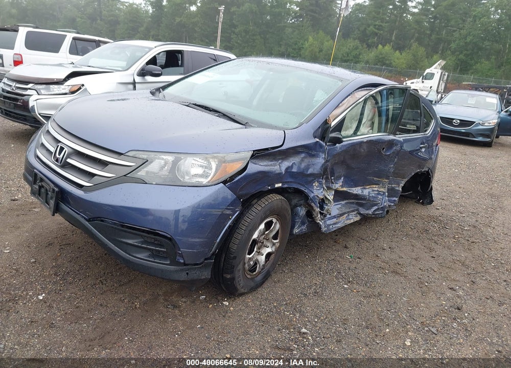 2013 HONDA CR-V LX VIN: 2HKRM4H3XDH658399
