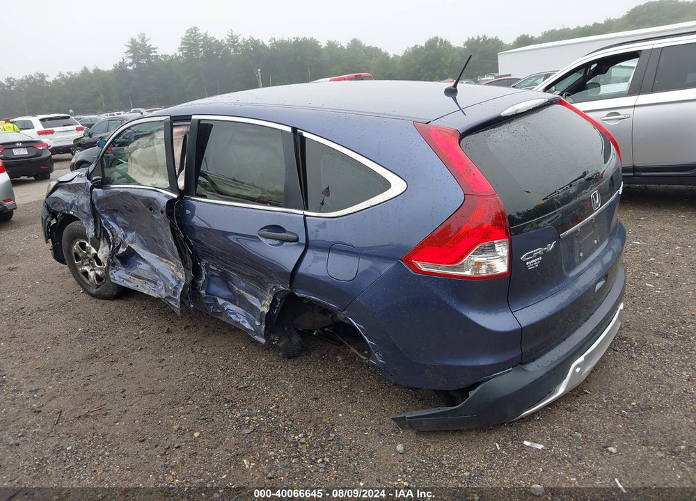 2013 HONDA CR-V LX VIN: 2HKRM4H3XDH658399