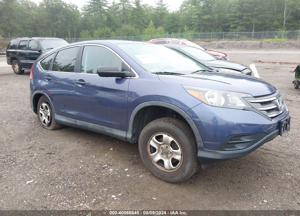 2013 HONDA CR-V LX VIN: 2HKRM4H3XDH658399