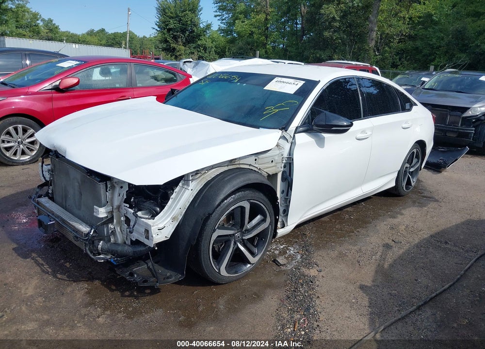 2021 HONDA ACCORD SPORT VIN: 1HGCV1F38MA105165