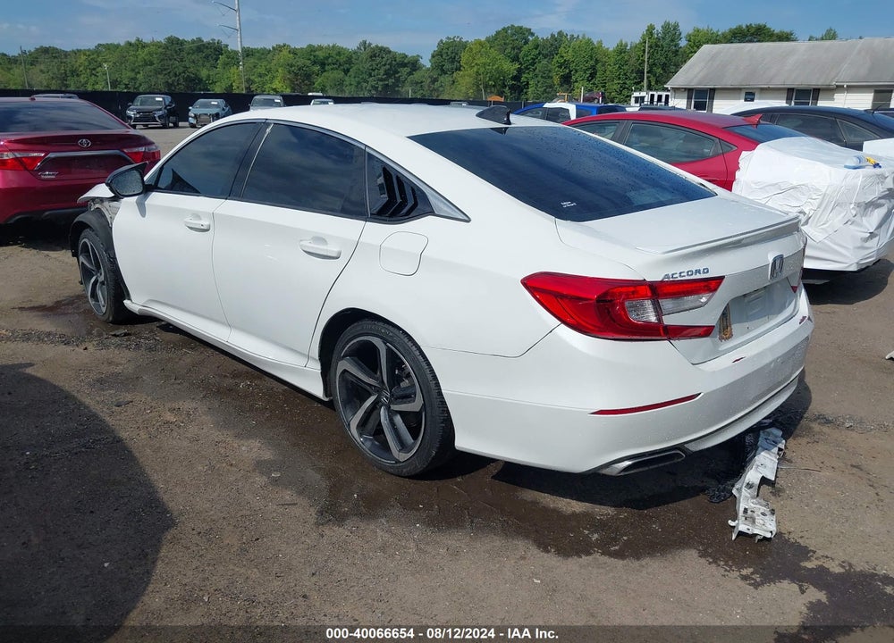 2021 HONDA ACCORD SPORT VIN: 1HGCV1F38MA105165