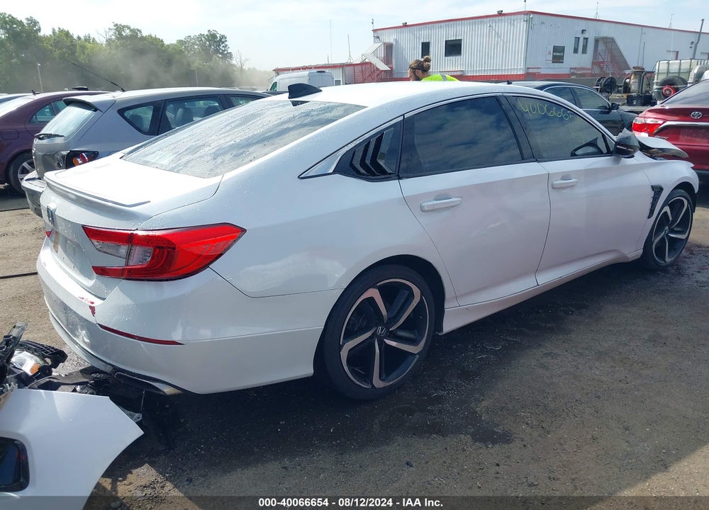 2021 HONDA ACCORD SPORT VIN: 1HGCV1F38MA105165