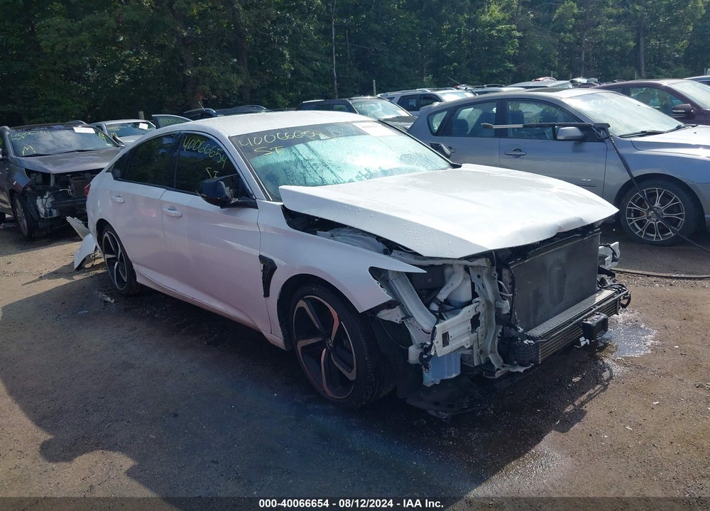 2021 HONDA ACCORD SPORT VIN: 1HGCV1F38MA105165