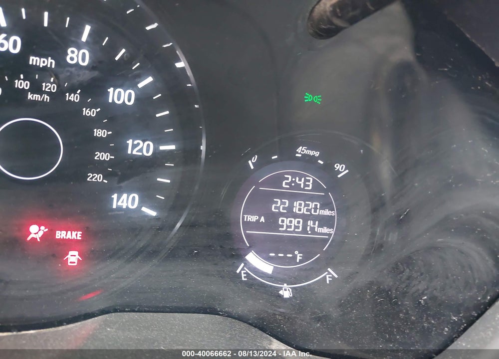 2016 HONDA HR-V EX VIN: 3CZRU5H58GM747033