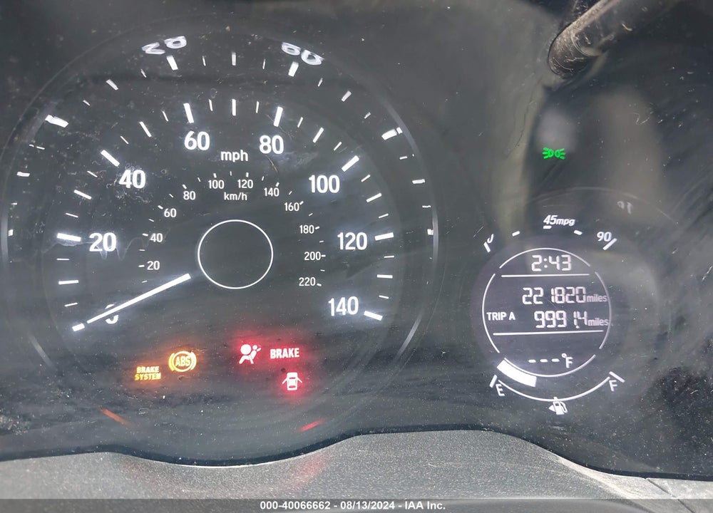 2016 HONDA HR-V EX VIN: 3CZRU5H58GM747033