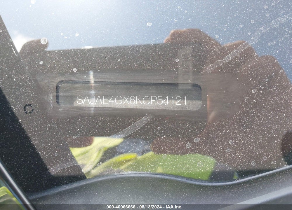 2019 JAGUAR XE 30T PRESTIGE VIN: SAJAE4GX6KCP54121