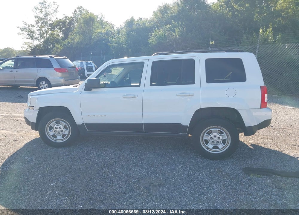 2016 JEEP PATRIOT SPORT VIN: 1C4NJRBB3GD797921