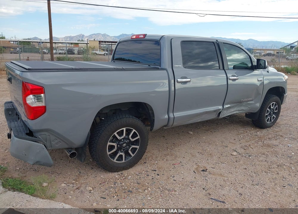 2018 TOYOTA TUNDRA LIMITED 5.7L V8 VIN: 5TFHY5F19JX728918