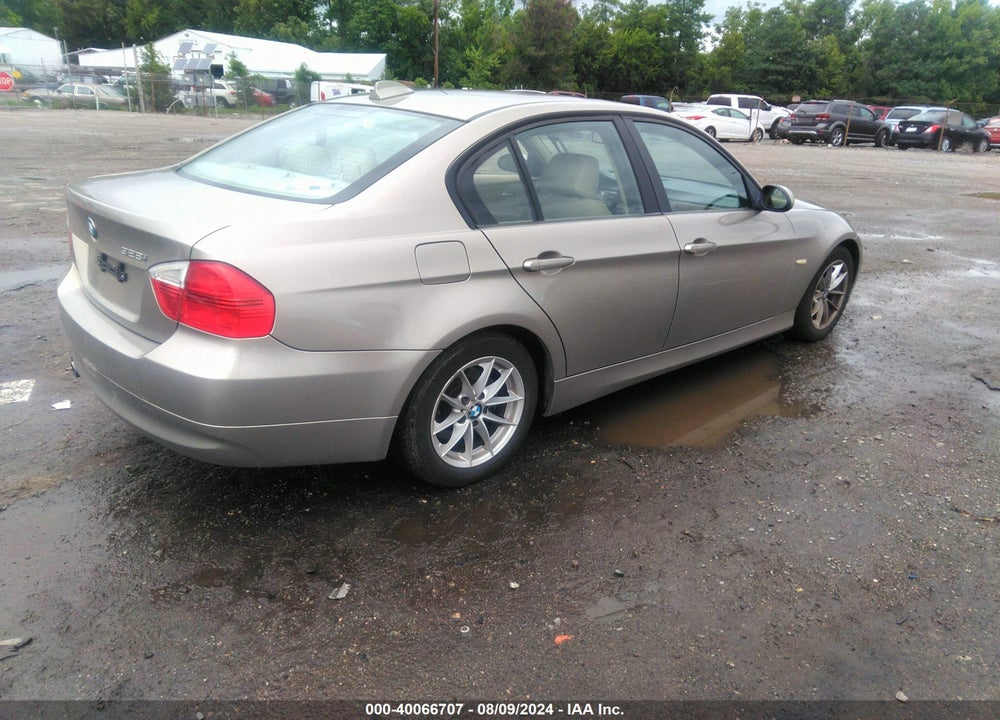 2007 BMW 328I VIN: WBAVA33547KX74646