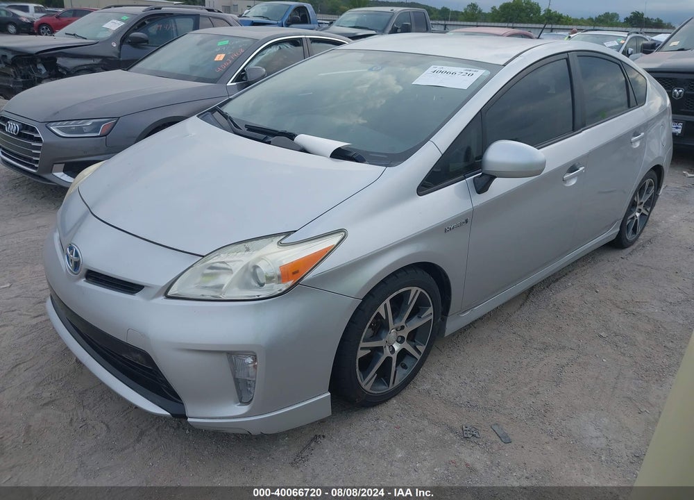 2012 TOYOTA PRIUS TWO VIN: JTDKN3DU2C5467310