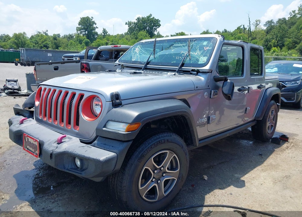 2018 JEEP WRANGLER UNLIMITED SPORT S 4X4 VIN: 1C4HJXDGXJW123383