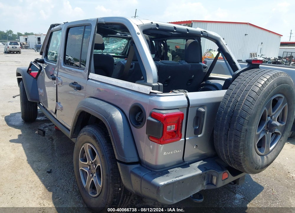 2018 JEEP WRANGLER UNLIMITED SPORT S 4X4 VIN: 1C4HJXDGXJW123383