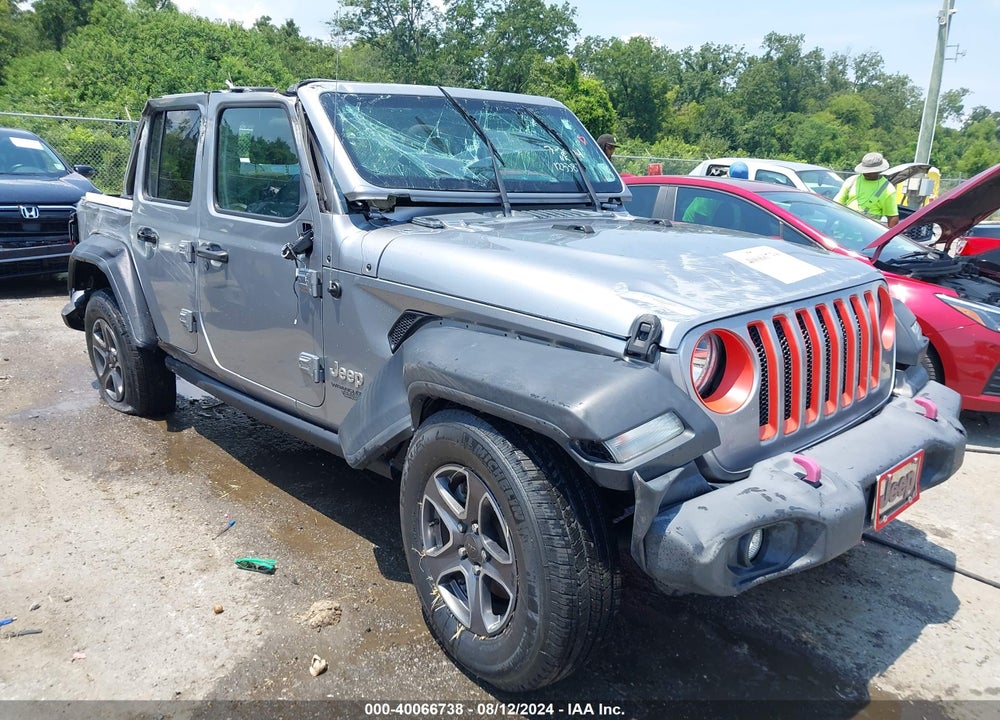 2018 JEEP WRANGLER UNLIMITED SPORT S 4X4 VIN: 1C4HJXDGXJW123383