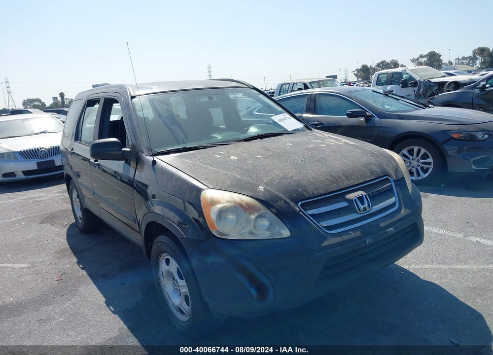 2005 HONDA CR-V LX VIN: JHLRD68515C012729