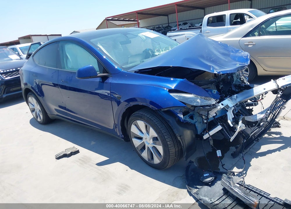 2024 TESLA MODEL Y LONG RANGE DUAL MOTOR ALL-WHEEL DRIVE VIN: 7SAYGDEE5RA277297