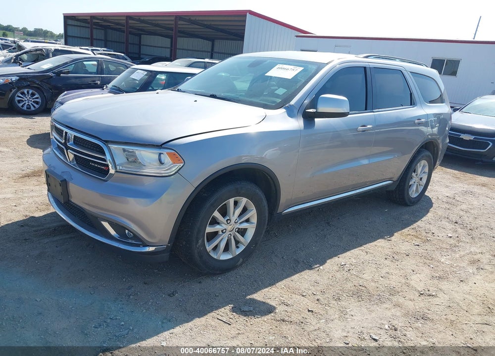2015 DODGE DURANGO SXT VIN: 1C4RDJAG5FC161531