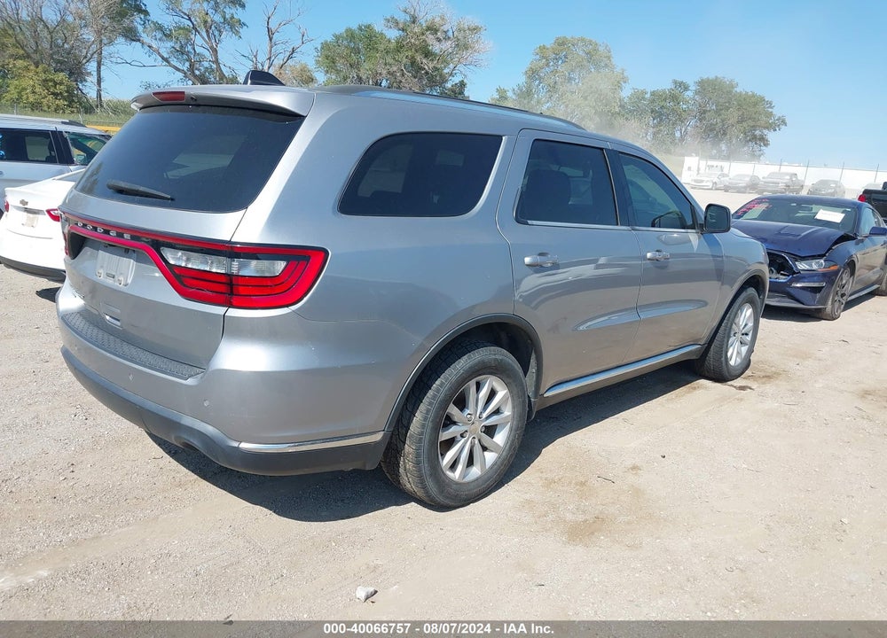 2015 DODGE DURANGO SXT VIN: 1C4RDJAG5FC161531