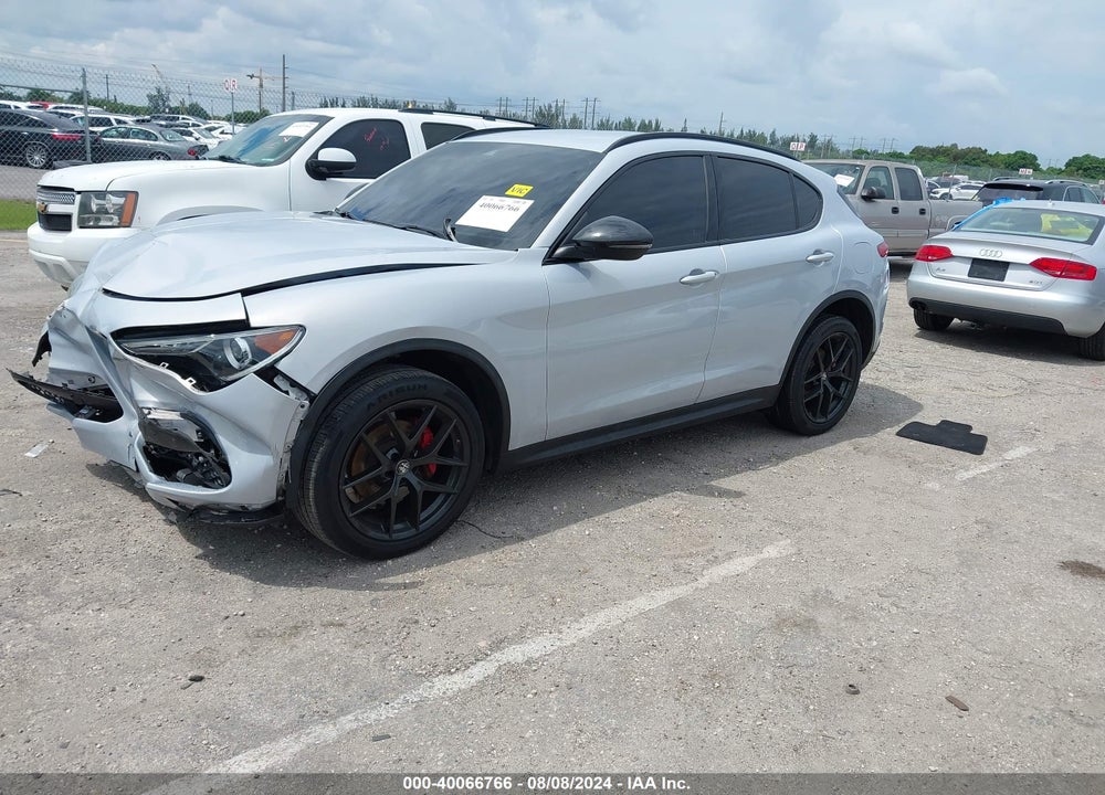 2020 ALFA ROMEO STELVIO RWD VIN: ZASPAJAN3L7C95125