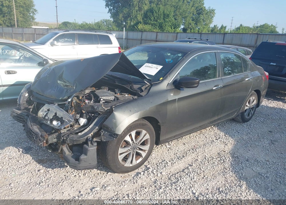 2013 HONDA ACCORD LX VIN: 1HGCR2F38DA145479