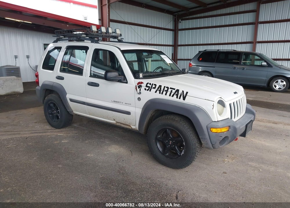 2003 JEEP LIBERTY SPORT VIN: 1J4GL48K03W643317