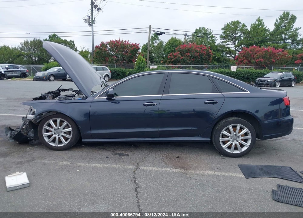 2016 AUDI A6 2.0T PREMIUM PLUS VIN: WAUGFAFC4GN008360