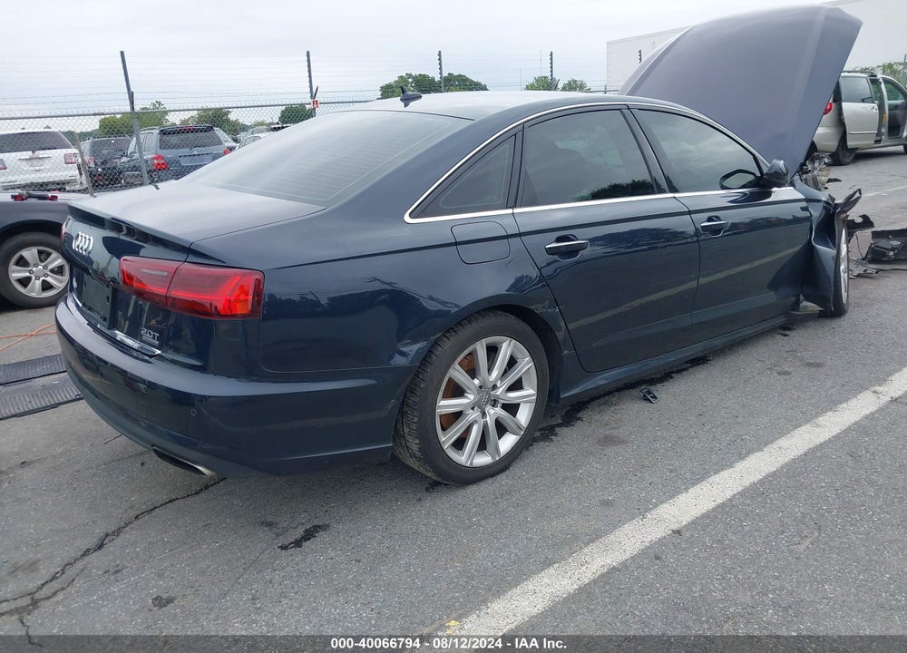 2016 AUDI A6 2.0T PREMIUM PLUS VIN: WAUGFAFC4GN008360
