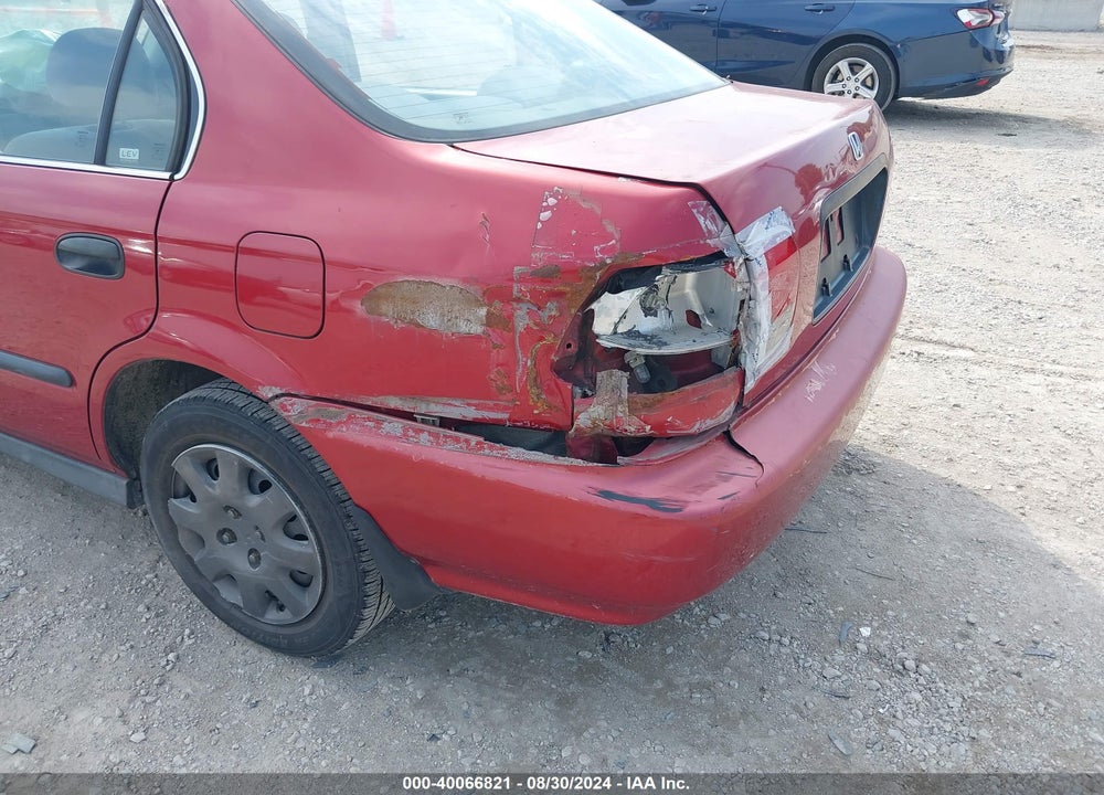 1998 HONDA CIVIC LX VIN: 1HGEJ6671WL033950